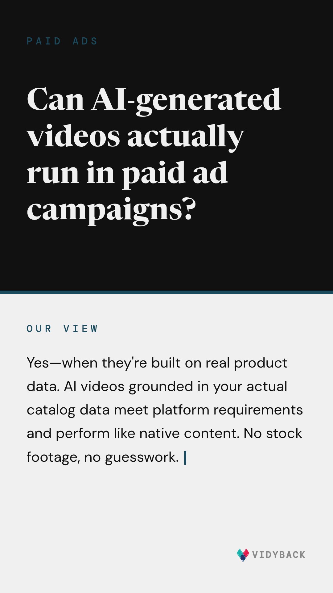 Can AI-generated videos be used in paid ads? Angle: We think AI product videos qualify for paid placements whe — Here's a hot take: AI-generated product videos absolutely deserve…