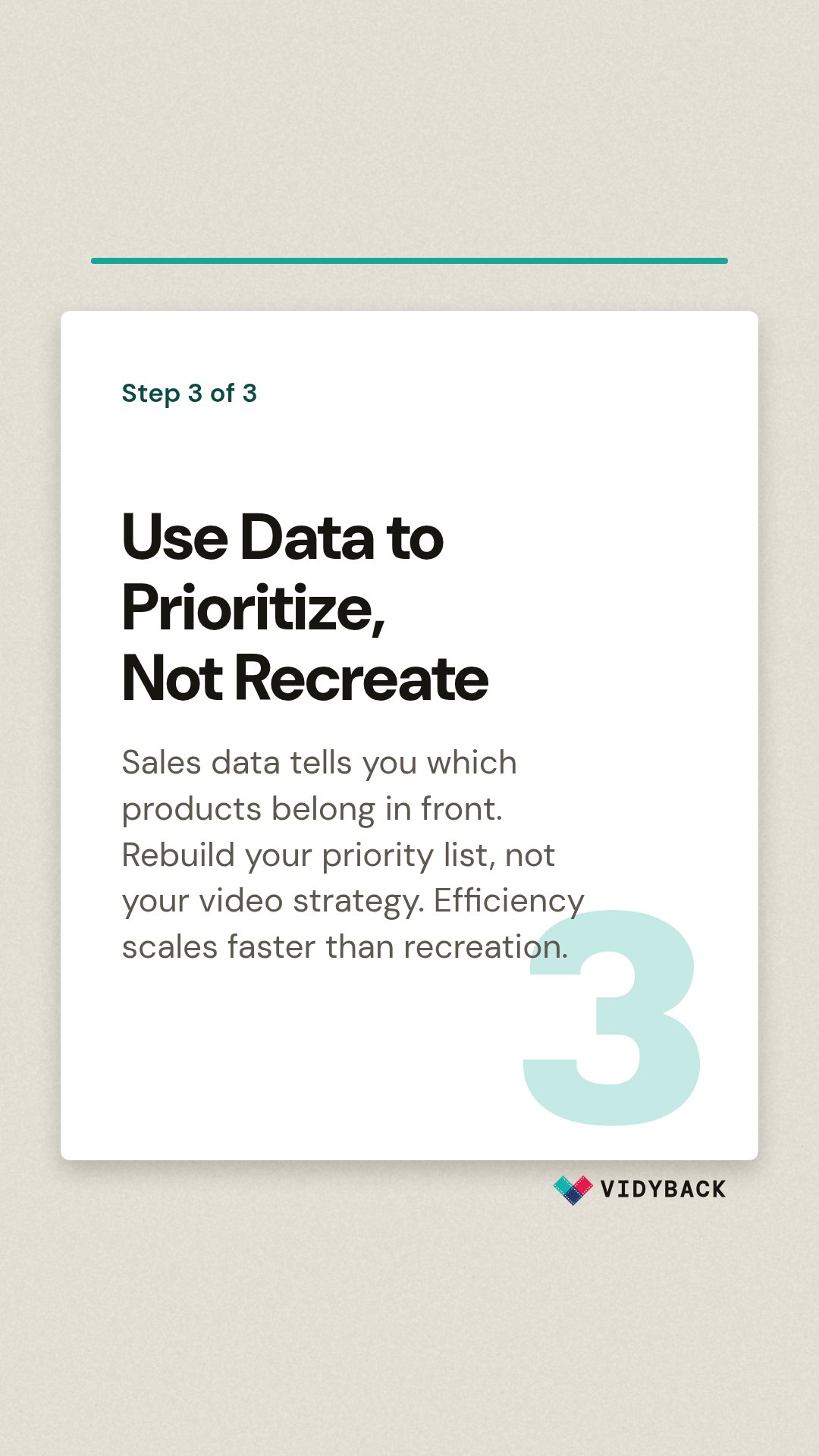 How to review video performance without rebuilding your content. Angle: We think adjusting catalog priorities — Monthly catalog rotations beat rebuilding creative every month.…