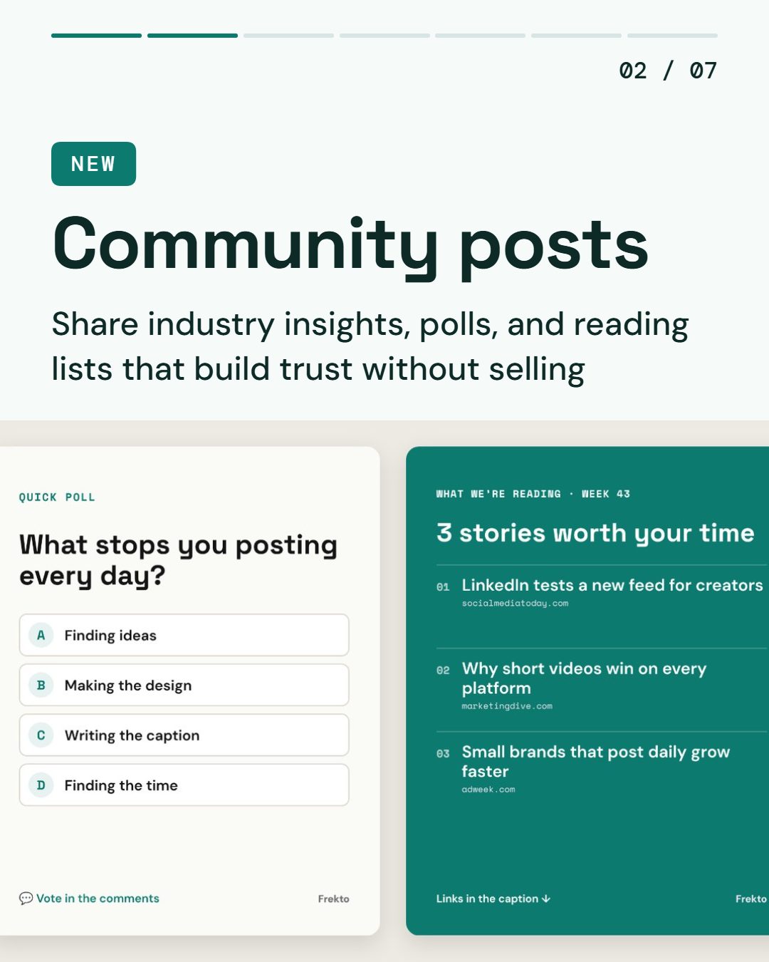Build community, share accounts, and post release notes automatically — v3.4.0: Build community, share accounts, and post release notes automatically + Community posts: questions,…